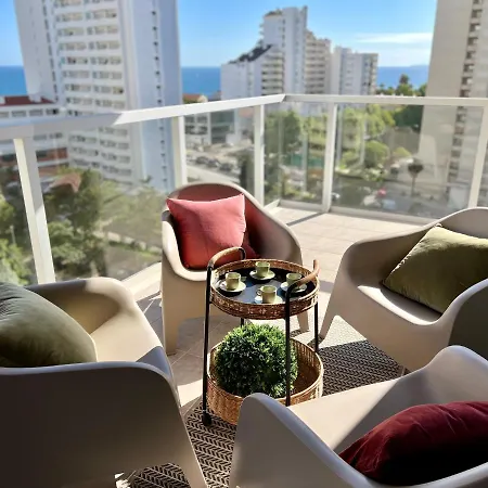 Mcramé Design Sea View, Beachfront, Swimming Pool, 2bdr, 2bar, 6 Pax, Da Rocha Appartamento