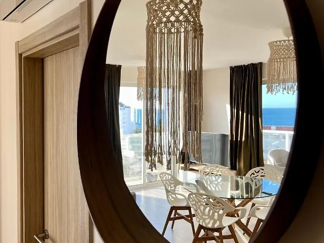 Mcrame Design Sea View, Beachfront, Swimming Pool, 2bdr, 2bar, 6 Pax, Da Rocha Apartment *