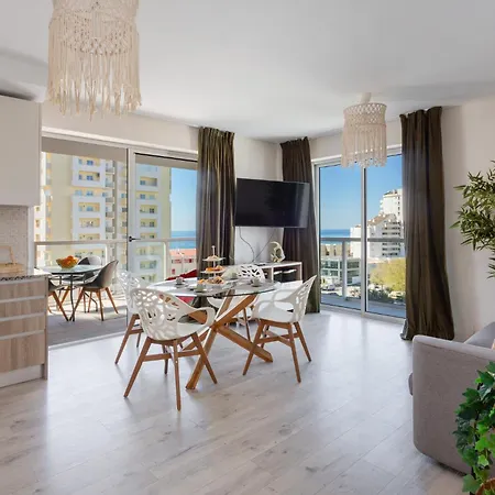 Mcrame Design Sea View, Beachfront, Swimming Pool, 2bdr, 2bar, 6 Pax, Da Rocha * بورتيماو