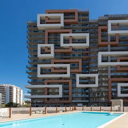 Mcramé Design Sea View, Beachfront, Swimming Pool, 2bdr, 2bar, 6 Pax, Da Rocha Apartamento Portimão