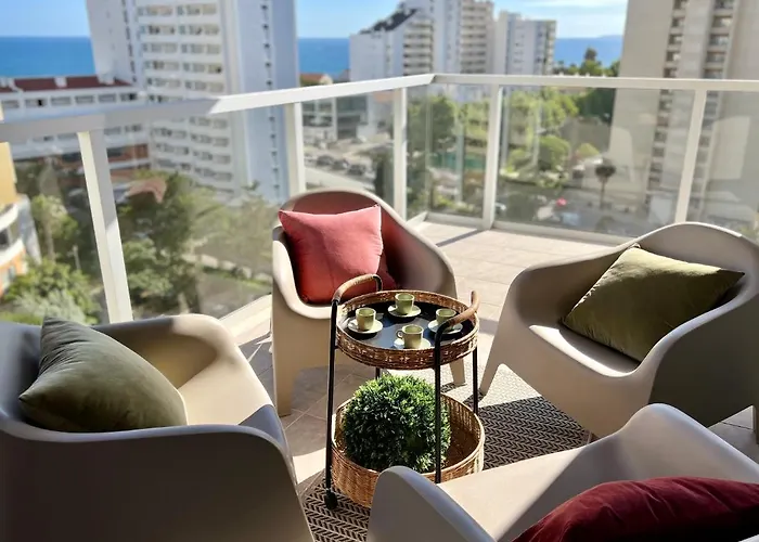 Mcramé Design Sea View, Beachfront, Swimming Pool, 2bdr, 2bar, 6 Pax, Da Rocha Appartamento